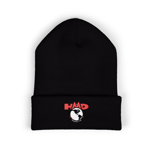 HMD CUFF BEANIE — EMBROIDERED Front logo