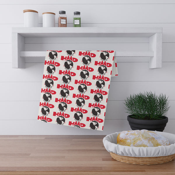 Tea Towel – Bold All-Over HMD Trucking Logo Pattern