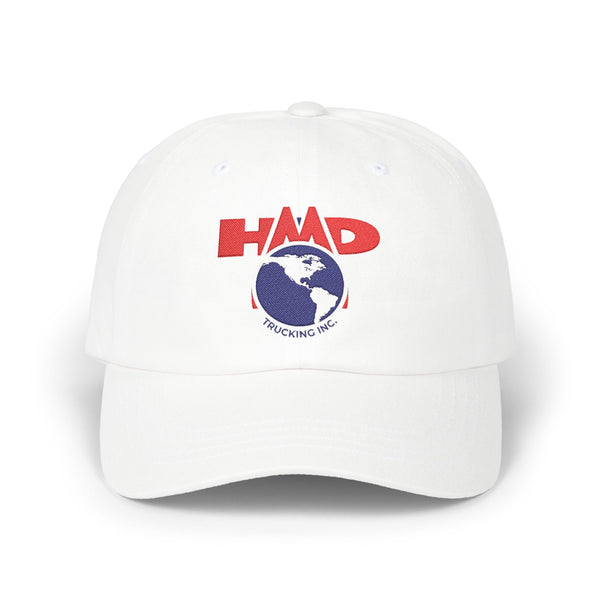 Classic dad cap - front HMD Trucking Logo