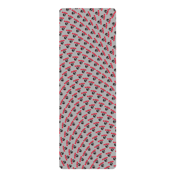 HMD Trucking Yoga Mat – Non-Slip Rubber Base, All-Over Logo Print