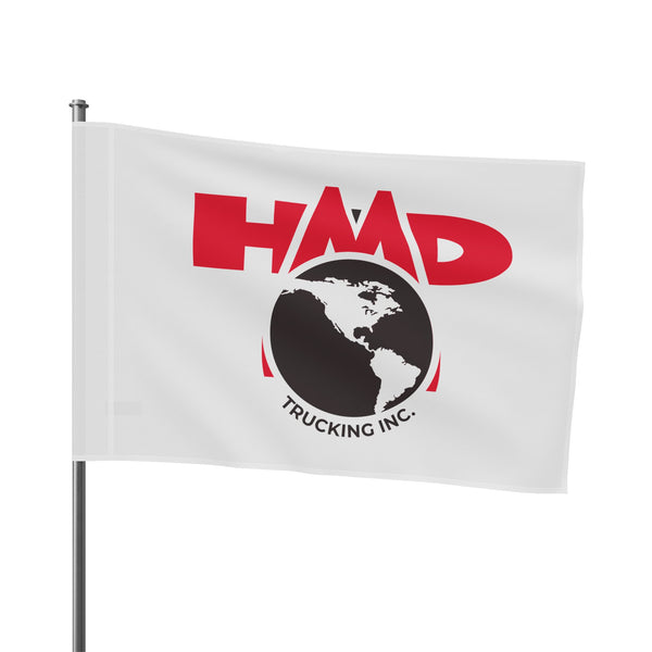HMD Trucking Logo Flag — Vibrant Wall Art & Decor
