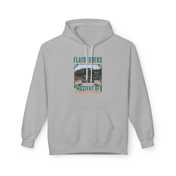 Flatbed Truckers' Hoodie — “Masters of Straps & Chains”