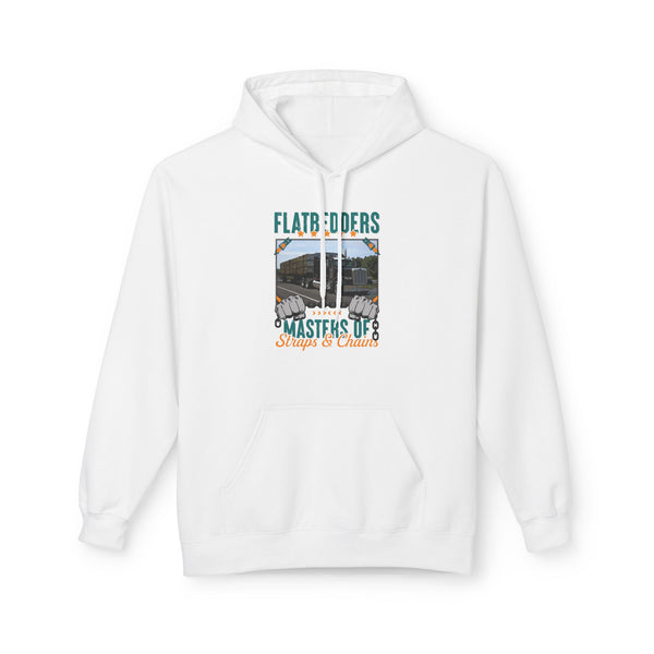 Flatbed Truckers' Hoodie — “Masters of Straps & Chains”